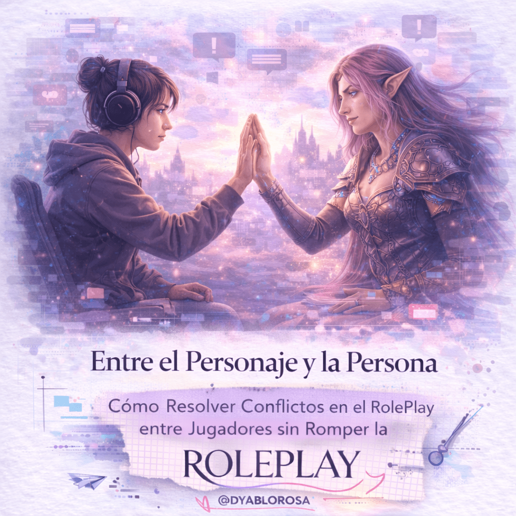 Entre el Personaje y la Persona: Cómo Resolver Conflictos en el RolePlay entre Jugadores sin Romper la Narrativa